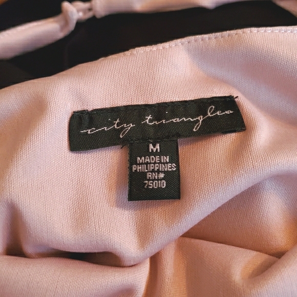 NWOT🔥Elegant Soft Pink Pearl Office/Party Dress - Picture 7 of 7